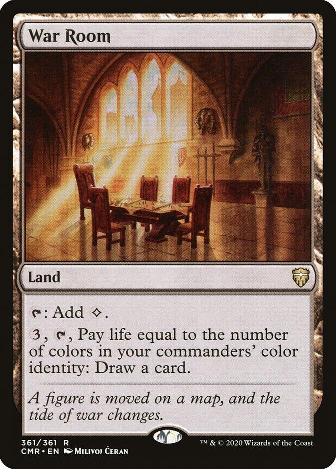 War Room 361 card from Commander Legends