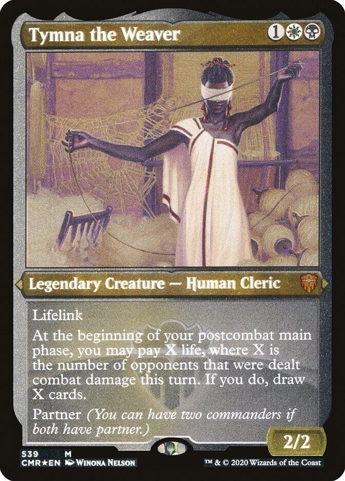 Tymna the Weaver (Foil Etched) 539 card from Commander Legends