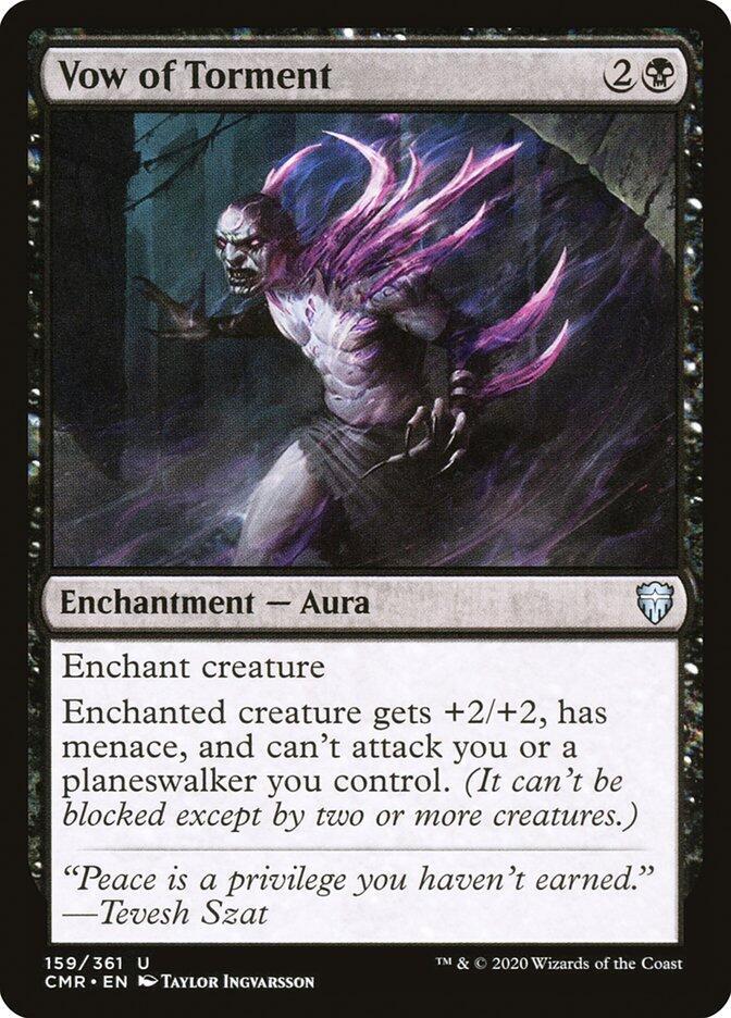 Vow of Torment 159 card from Commander Legends
