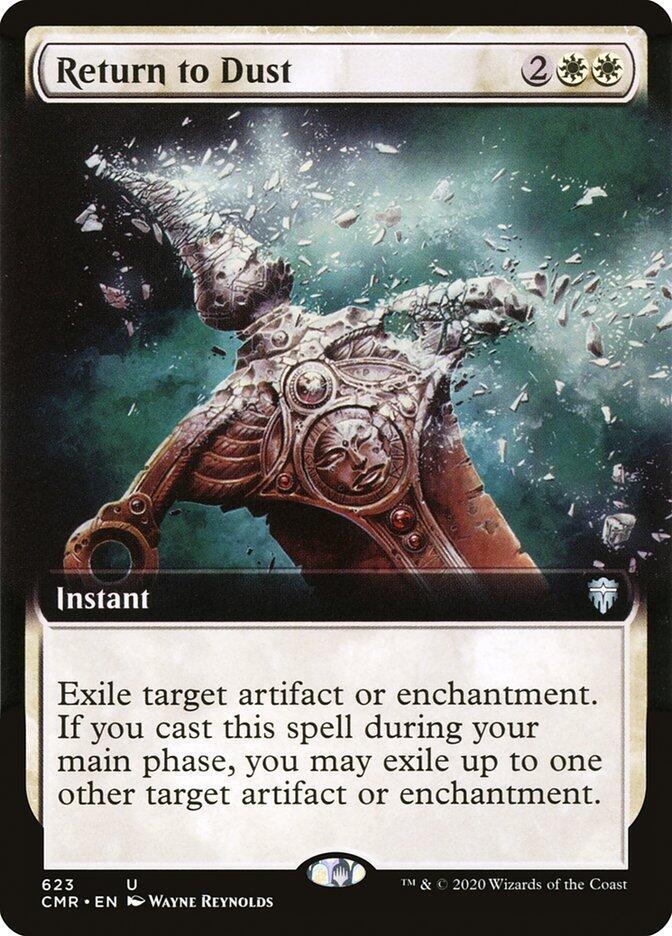 Return to Dust (Extended Art) 623 card from Commander Legends