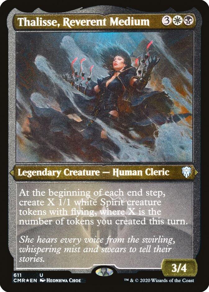 Thalisse, Reverent Medium (Foil Etched) 611 card from Commander Legends