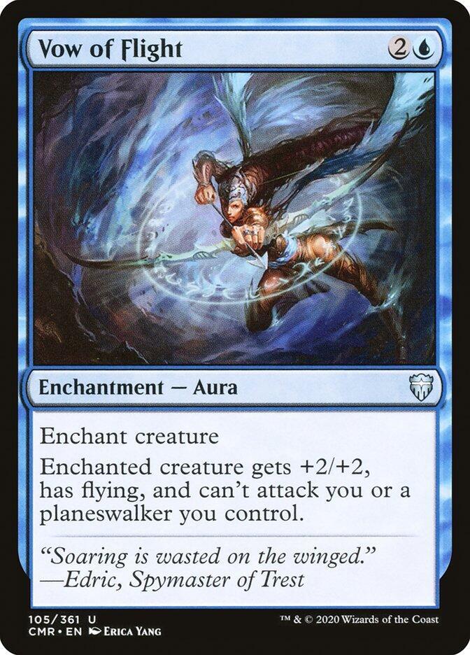 Vow of Flight 105 card from Commander Legends