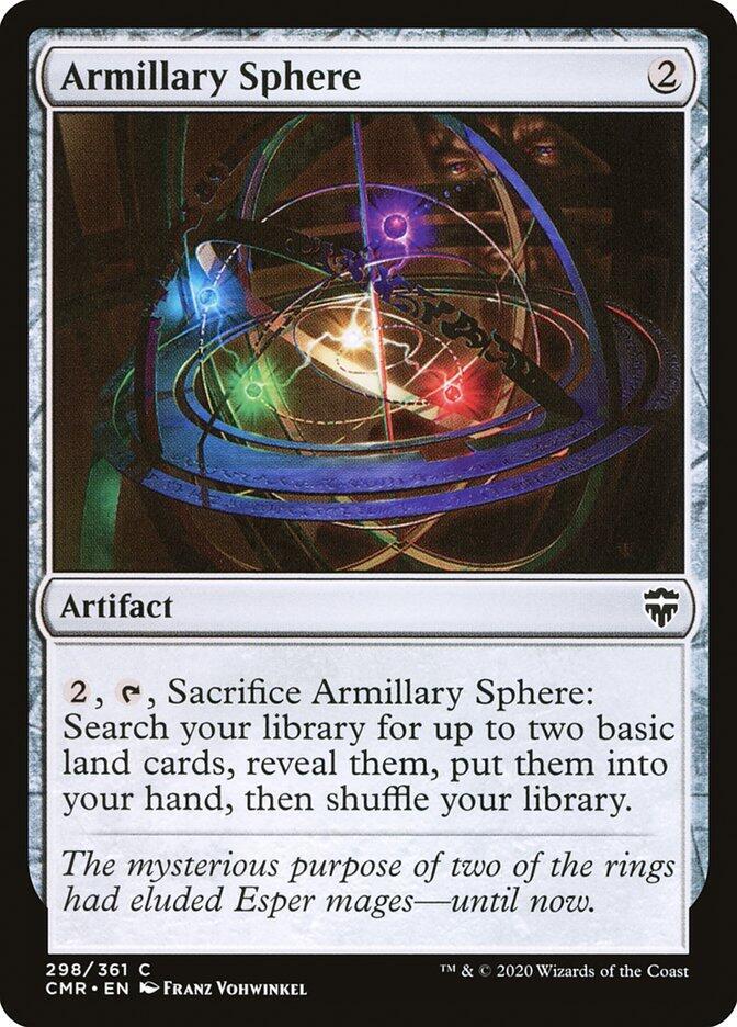 Armillary Sphere 298 card from Commander Legends