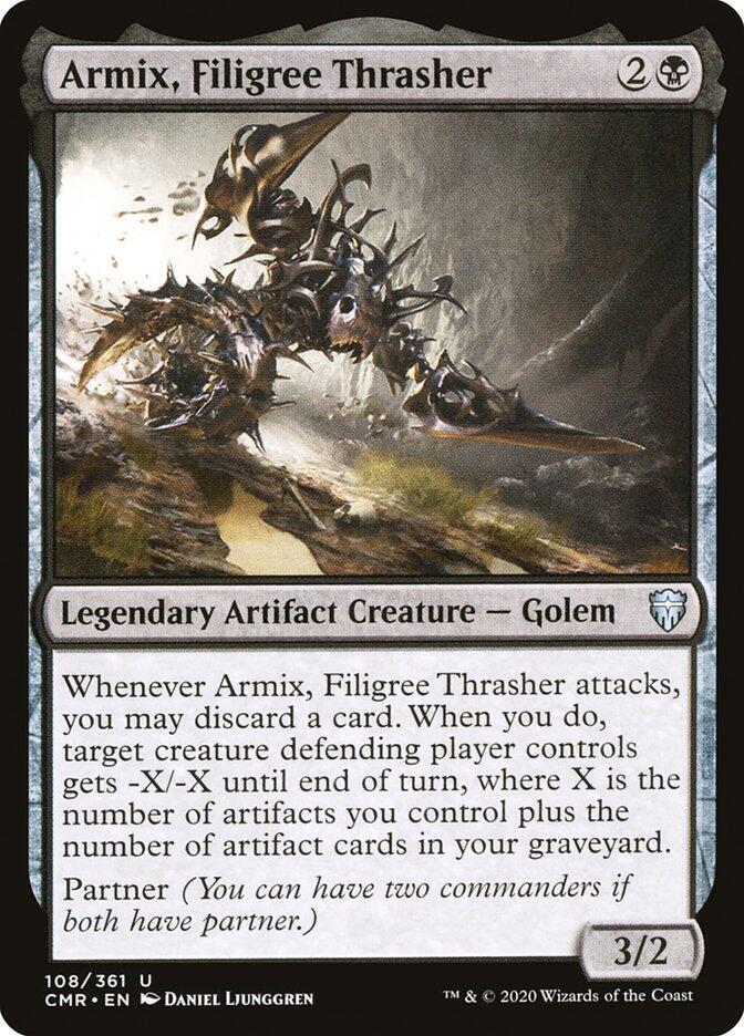 Armix, Filigree Thrasher 108 card from Commander Legends