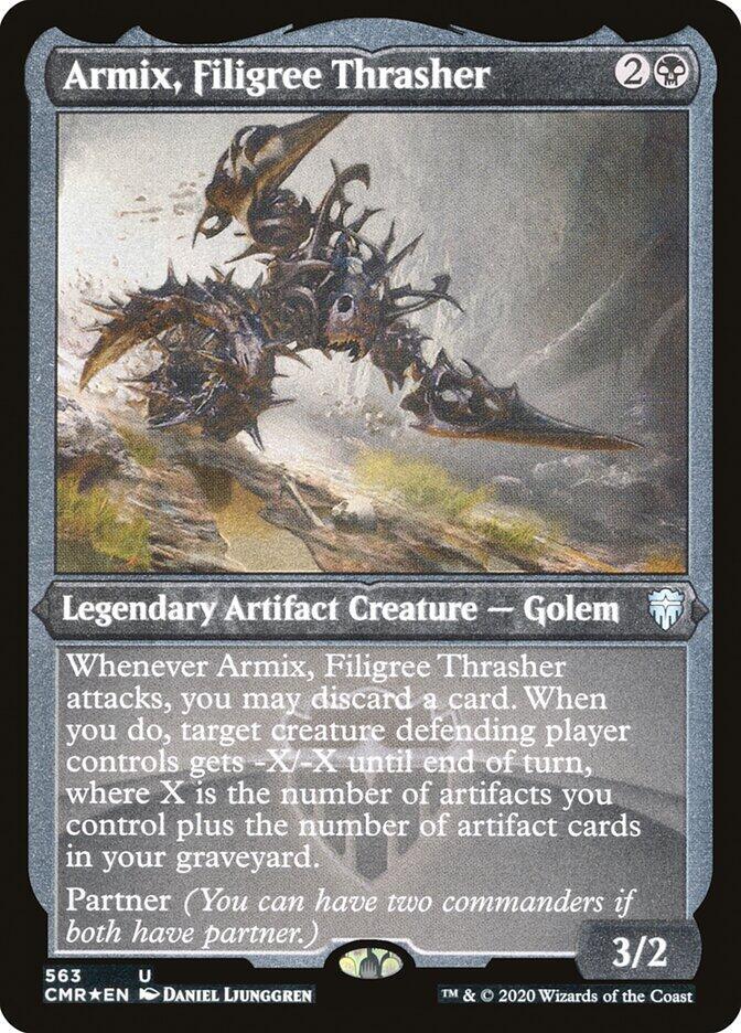 Armix, Filigree Thrasher (Foil Etched) 563 card from Commander Legends