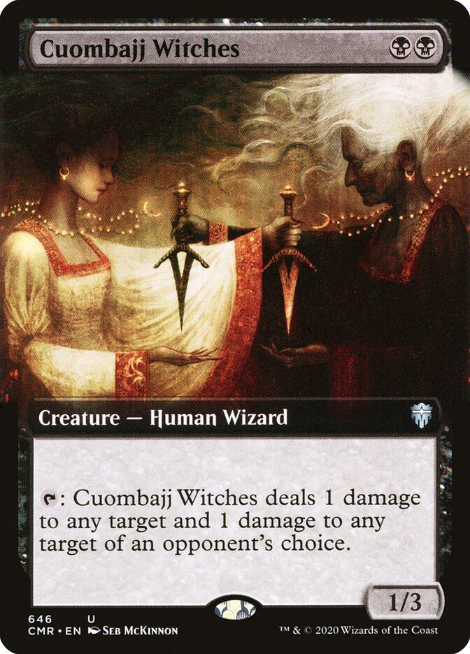 Cuombajj Witches (Extended Art) 646 card from Commander Legends