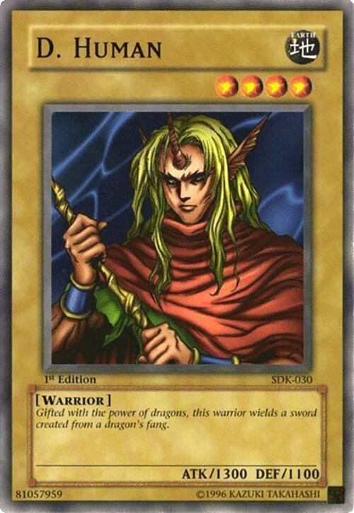 D. Human SDK-030 card from Starter Deck: Kaiba