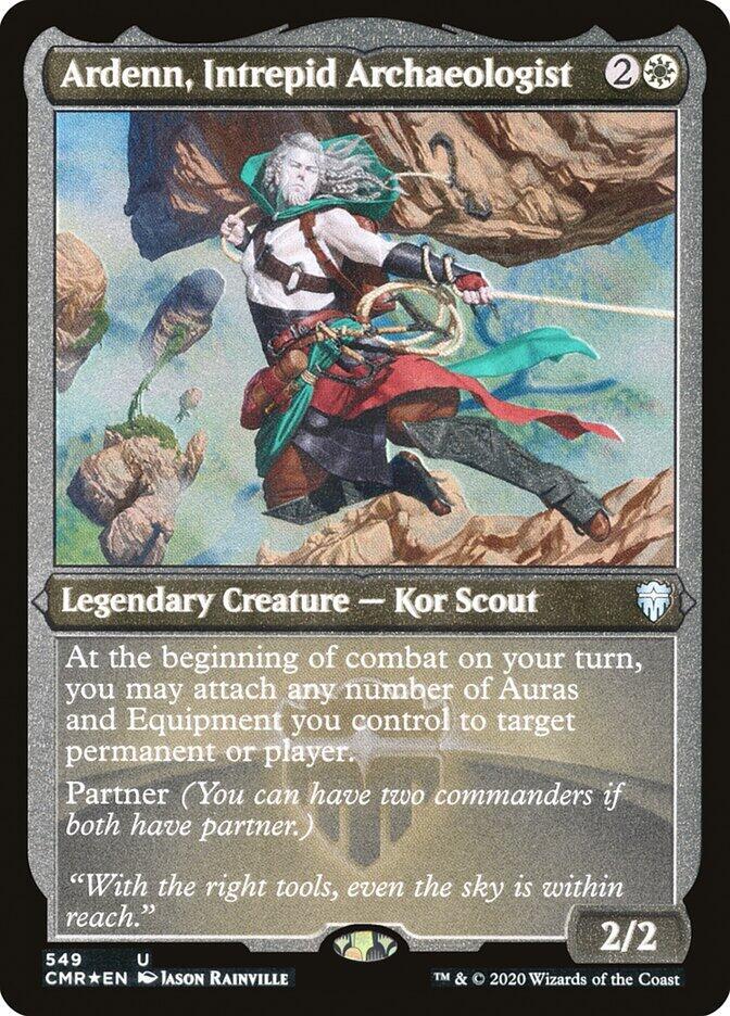 Ardenn, Intrepid Archaeologist (Foil Etched) 549 card from Commander Legends
