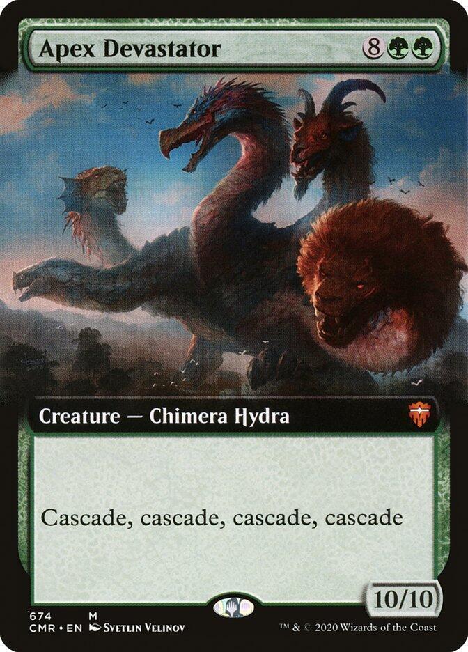 Apex Devastator (Extended Art) 674 card from Commander Legends