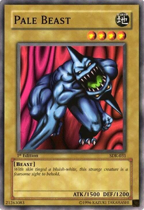 Pale Beast SDK-031 card from Starter Deck: Kaiba