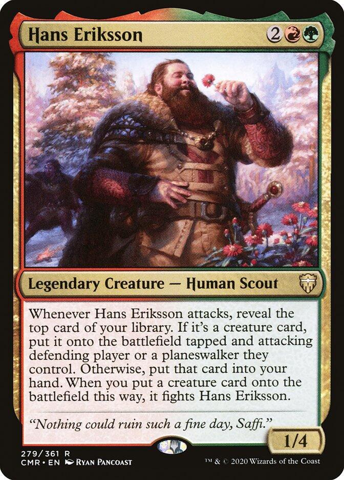 Hans Eriksson 279 card from Commander Legends