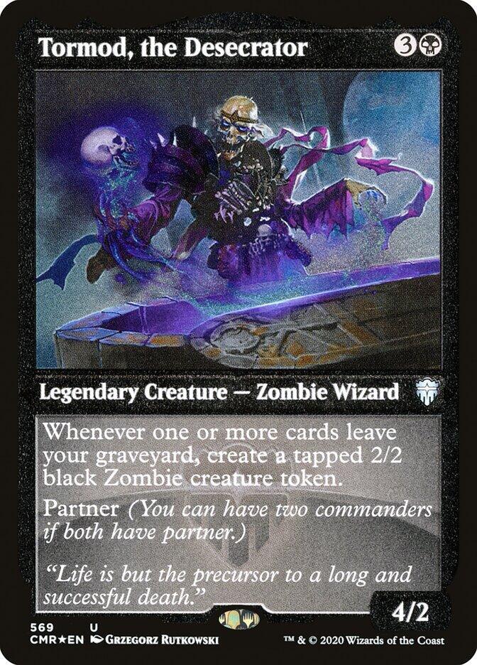 Tormod, the Desecrator (Foil Etched) 569 card from Commander Legends