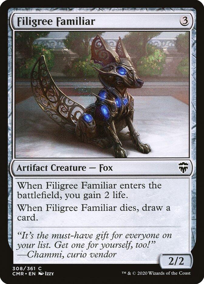 Filigree Familiar 308 card from Commander Legends