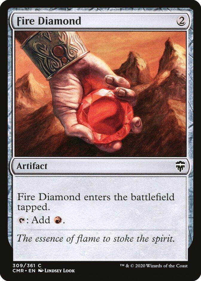 Fire Diamond 309 card from Commander Legends