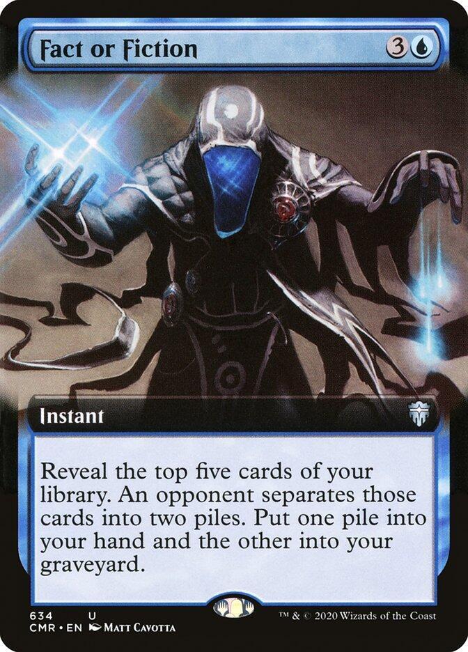 Fact or Fiction (Extended Art) 634 card from Commander Legends