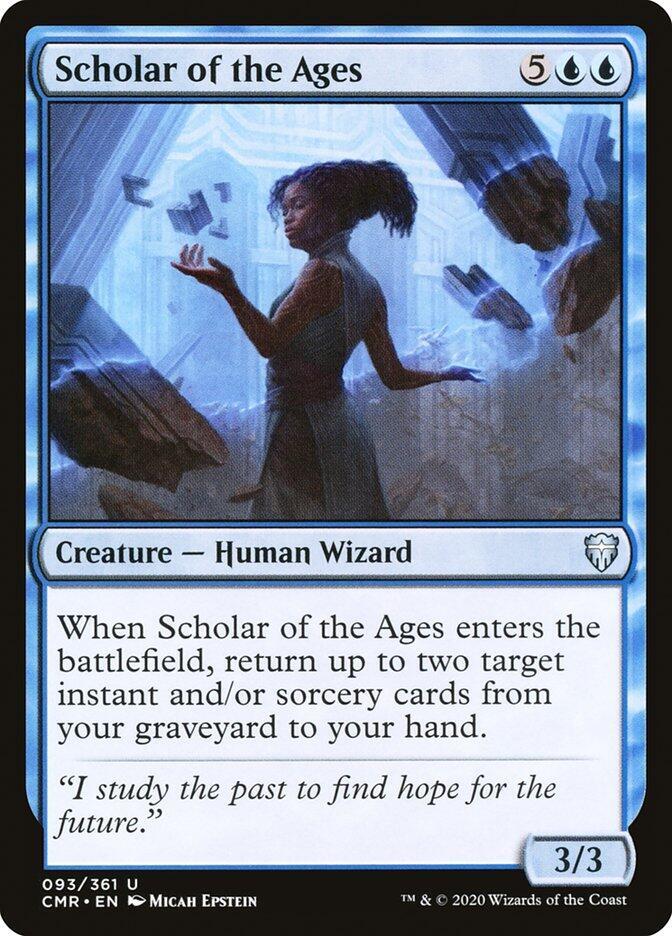 Scholar of the Ages 93 card from Commander Legends