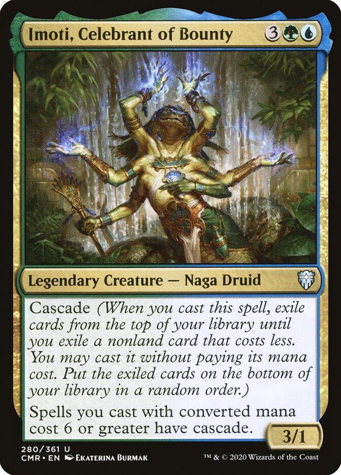 Imoti, Celebrant of Bounty 280 card from Commander Legends