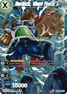 Bardock, Giant Force DB3-137 card from Draft Box 06 - Giant Force