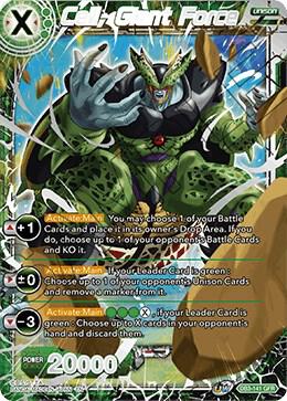Cell, Giant Force DB3-141 card from Draft Box 06 - Giant Force