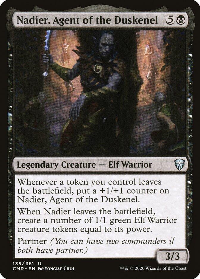 Nadier, Agent of the Duskenel 135 card from Commander Legends