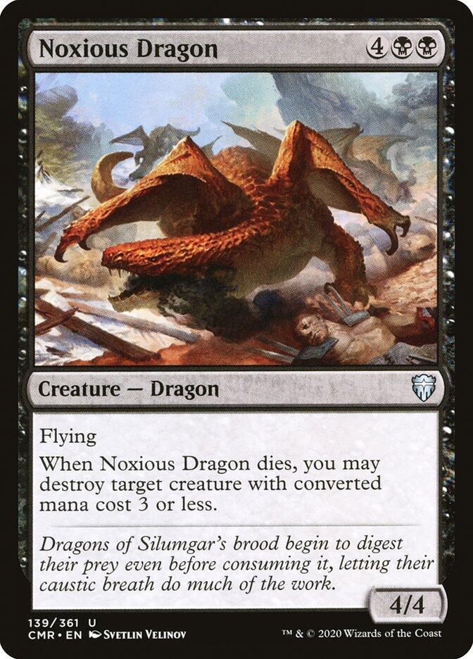 Noxious Dragon 139 card from Commander Legends