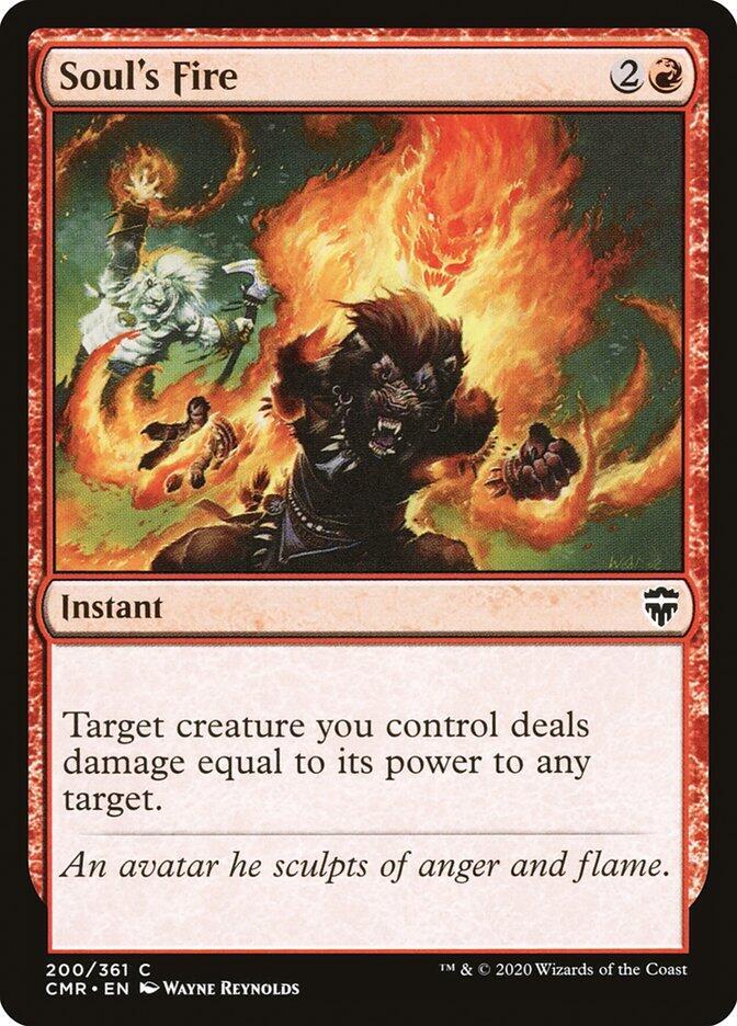 Soul's Fire 200 card from Commander Legends