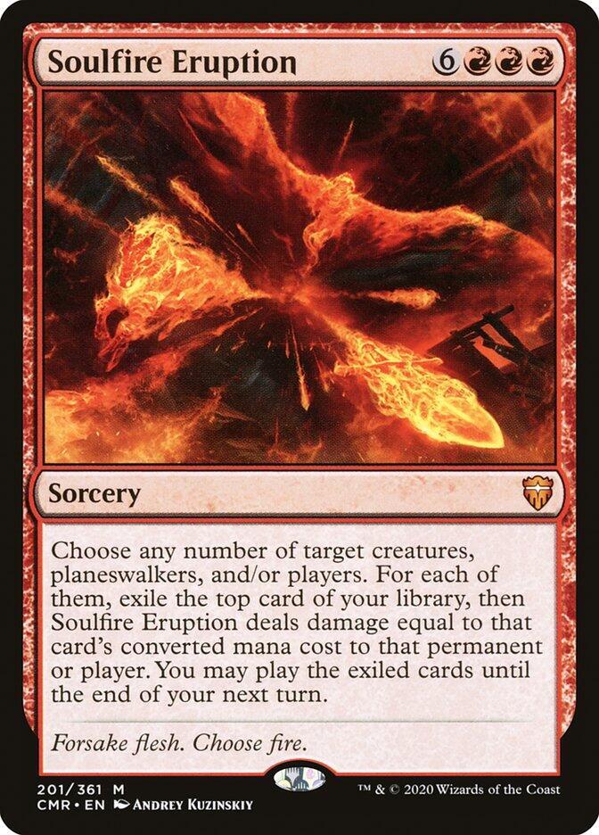 Soulfire Eruption 201 card from Commander Legends