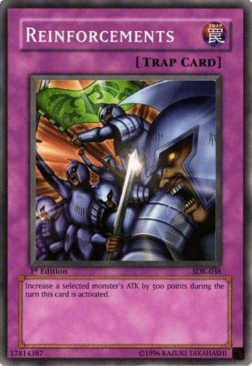 Reinforcements SDK-038 card from Starter Deck: Kaiba
