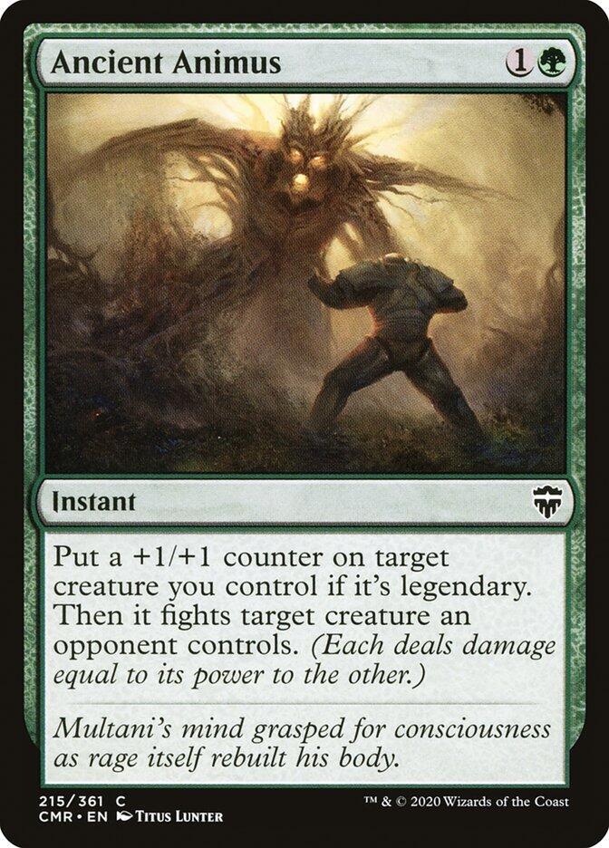 Ancient Animus 215 card from Commander Legends