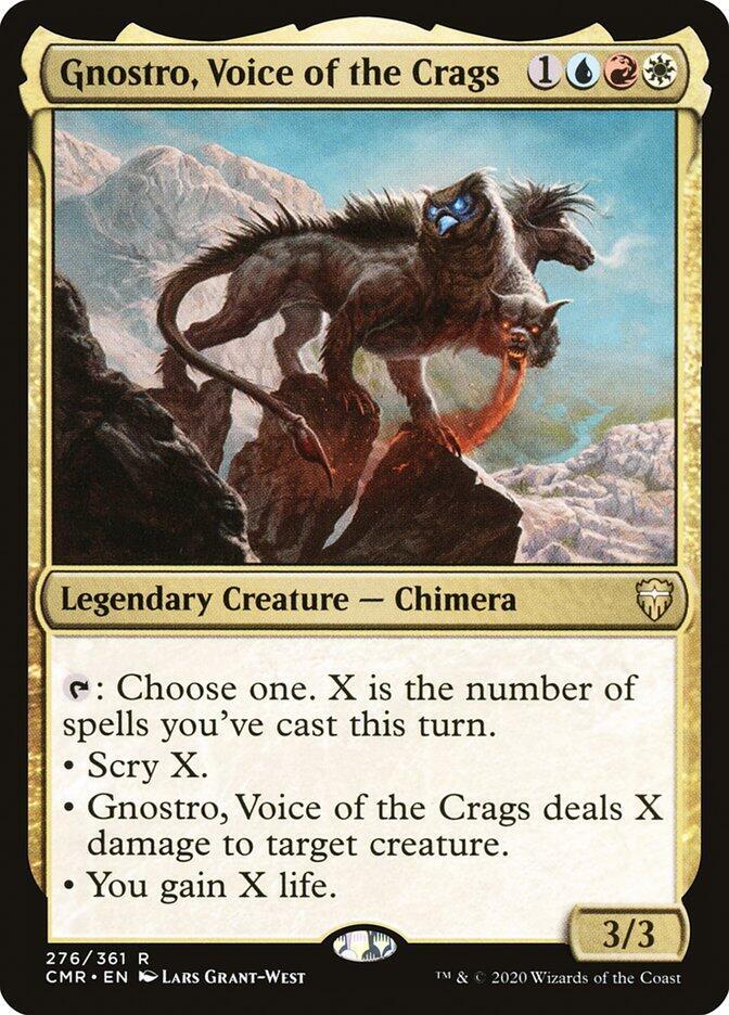 Gnostro, Voice of the Crags 276 card from Commander Legends
