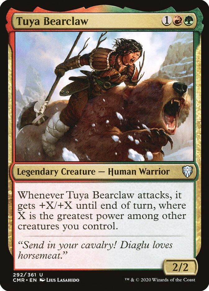 Tuya Bearclaw 292 card from Commander Legends