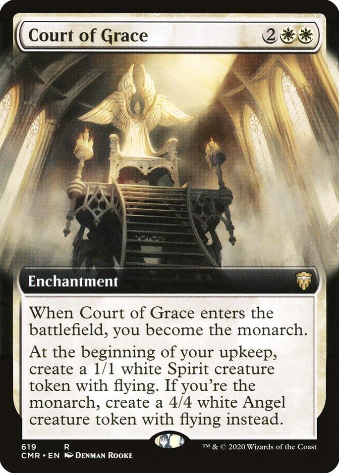 Court of Grace (Extended Art) 619 card from Commander Legends