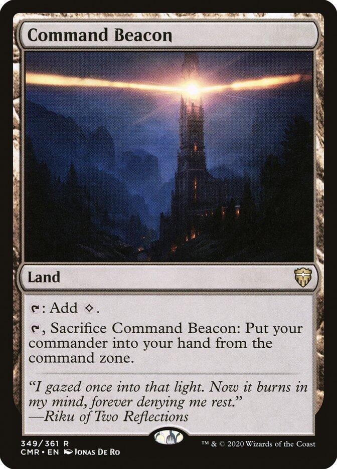 Command Beacon 349 card from Commander Legends