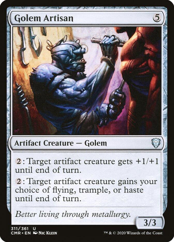 Golem Artisan 311 card from Commander Legends