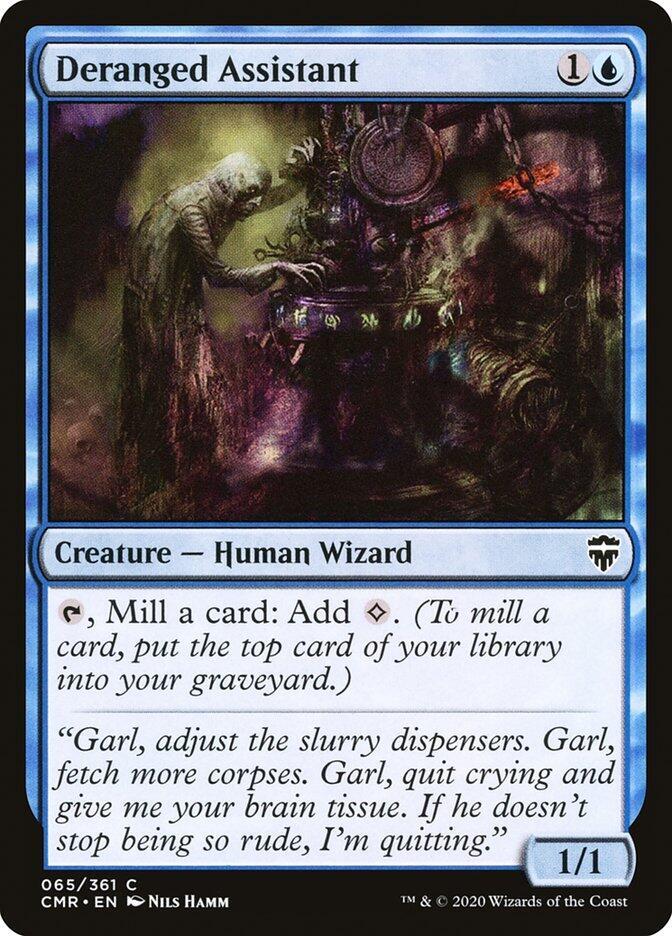 Deranged Assistant 65 card from Commander Legends