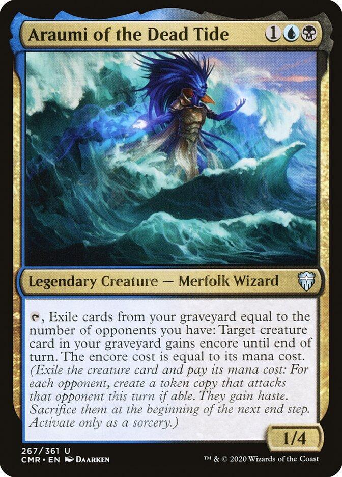 Araumi of the Dead Tide 267 card from Commander Legends