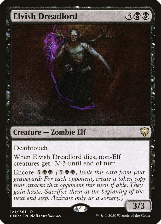 Elvish Dreadlord 121 card from Commander Legends