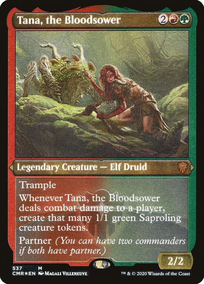Tana, the Bloodsower (Foil Etched) 537 card from Commander Legends