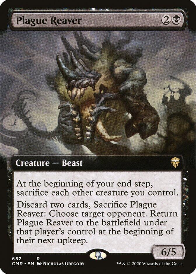 Plague Reaver (Extended Art) 652 card from Commander Legends