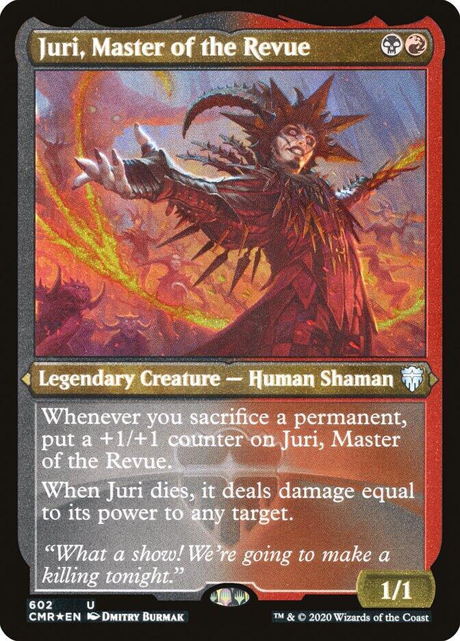 Juri, Master of the Revue (Foil Etched) 602 card from Commander Legends