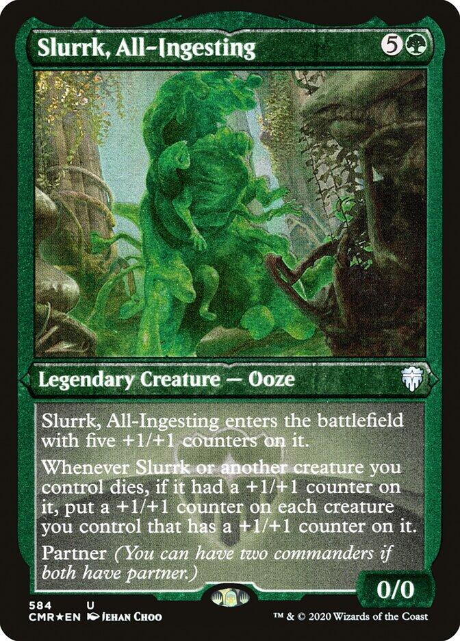 Slurrk, All-Ingesting (Foil Etched) 584 card from Commander Legends