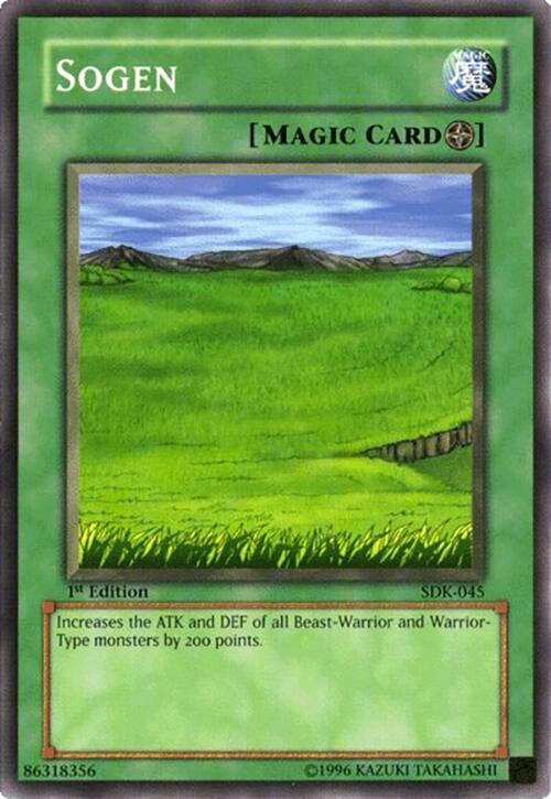 Sogen SDK-045 card from Starter Deck: Kaiba