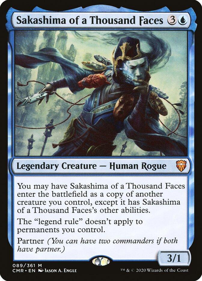 Sakashima of a Thousand Faces 89 card from Commander Legends