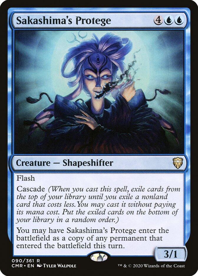 Sakashima's Protege 90 card from Commander Legends