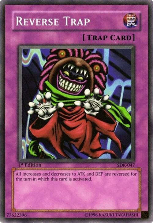 Reverse Trap SDK-047 card from Starter Deck: Kaiba