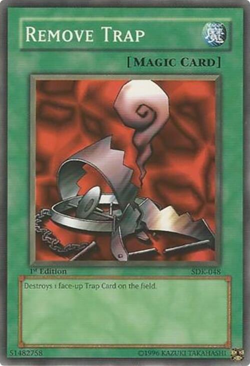 Remove Trap SDK-048 card from Starter Deck: Kaiba