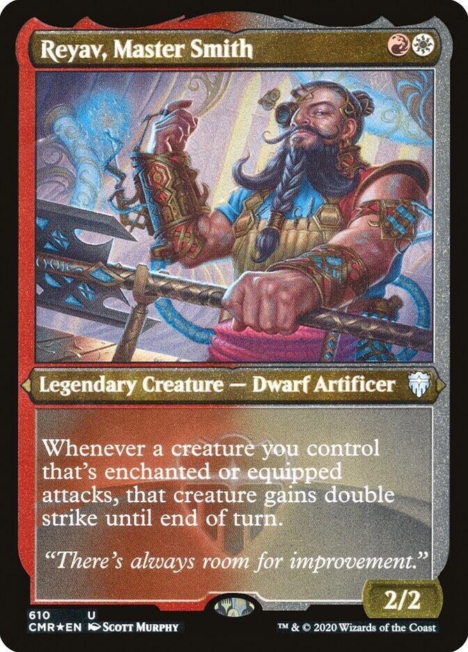Reyav, Master Smith (Foil Etched) 610 card from Commander Legends