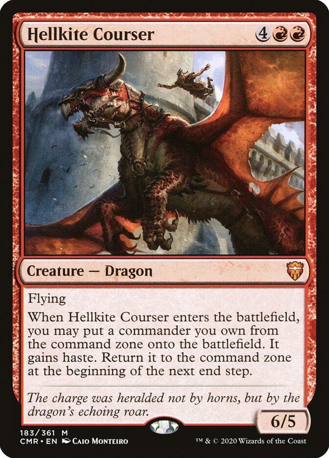 Hellkite Courser 183 card from Commander Legends