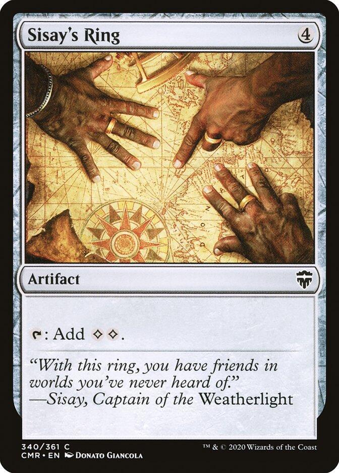 Sisay's Ring 340 card from Commander Legends