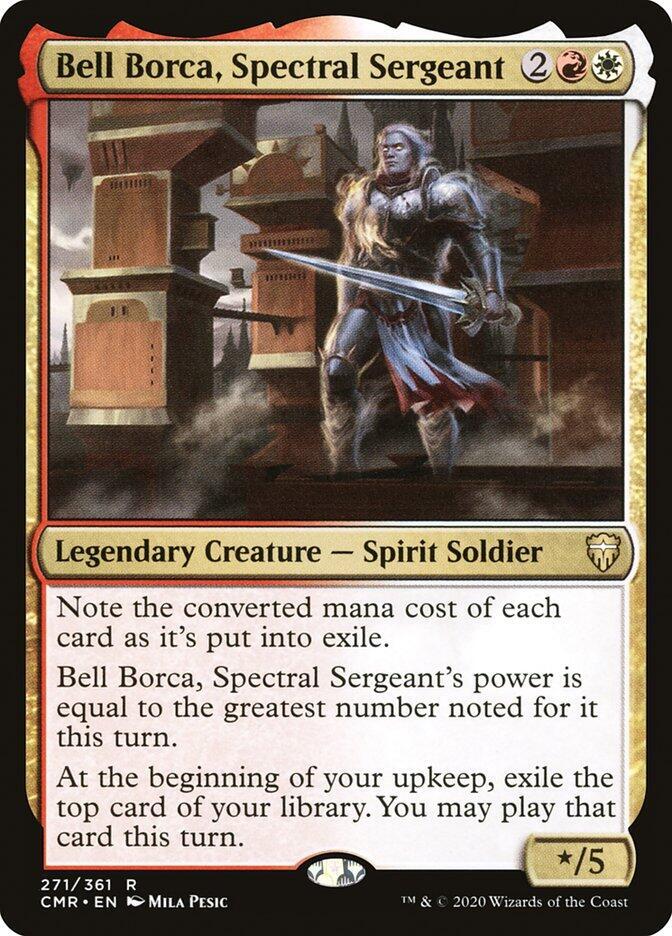 Bell Borca, Spectral Sergeant 271 card from Commander Legends